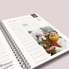 Agenda photo personnalisé