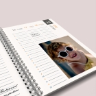 Agenda photo personnalisé