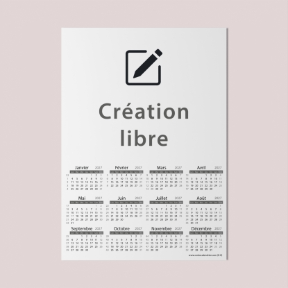Calendrier magnétique
