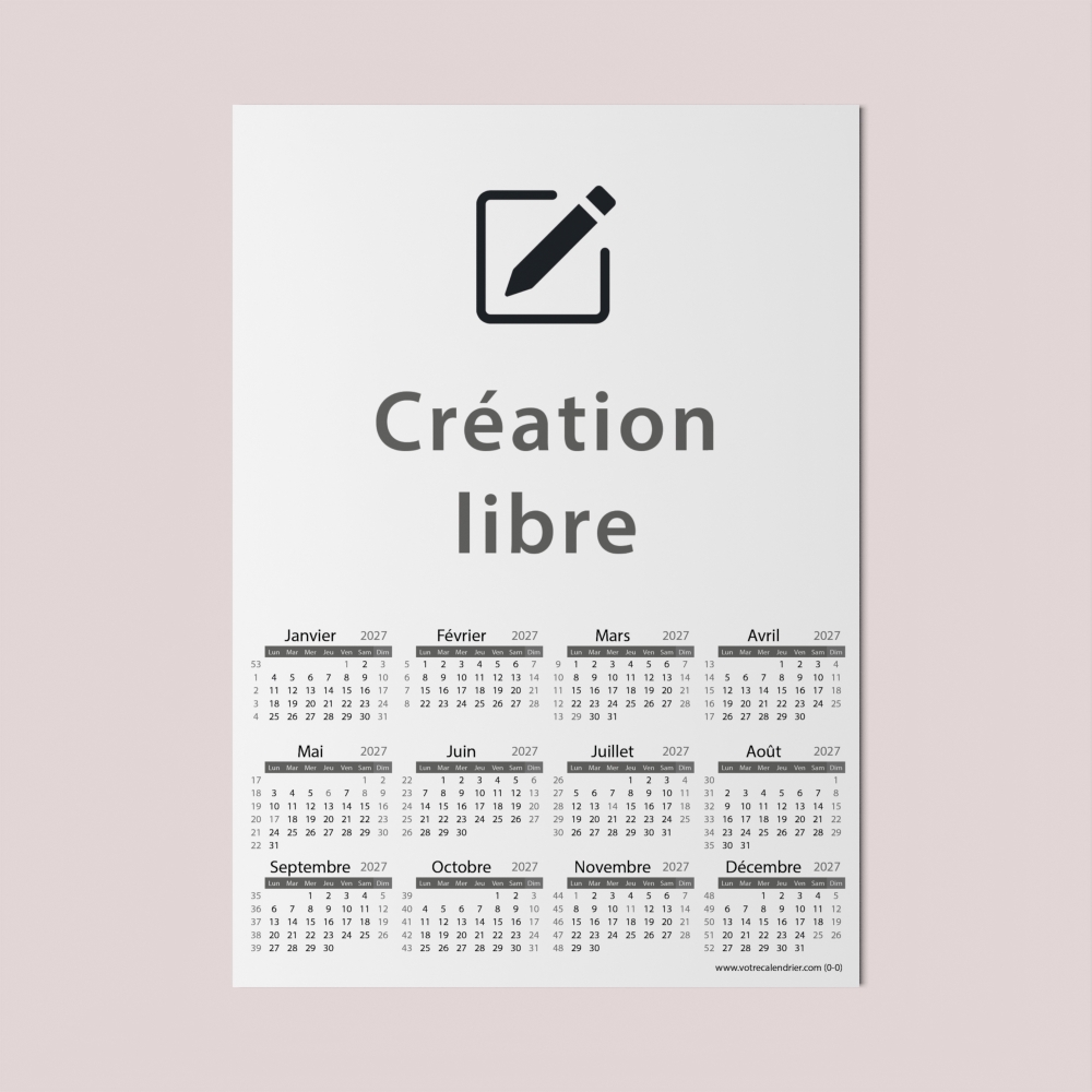 Calendrier magnétique