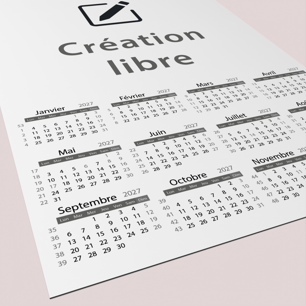 Calendrier magnétique