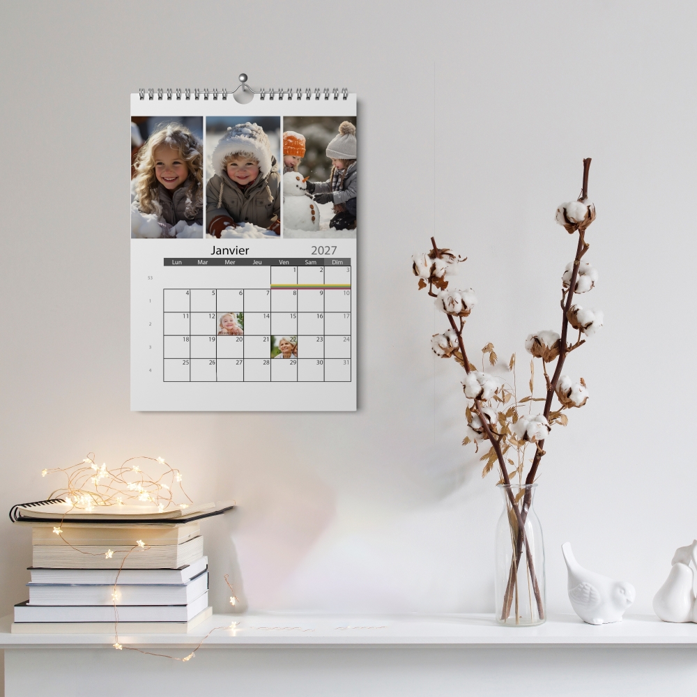 Calendrier PHOTO DATE