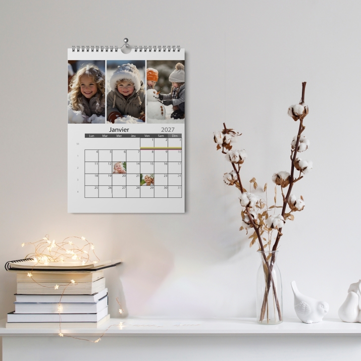 Calendrier PHOTO DATE