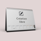 Calendrier de bureau semainier