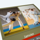 Calendrier agrafé Classic - Nombre de photos, logos et texte illimité