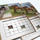 Calendrier agrafé Photo Date
