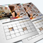 Calendrier agrafé Photo Date