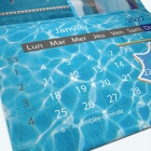 Calendrier agrafé Classic - Grille calendaire personnalisable