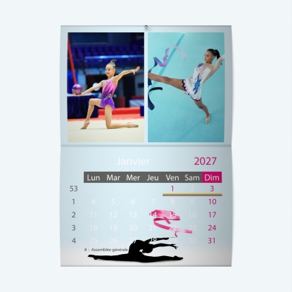 Calendrier agrafé Classic