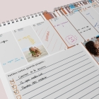 Calendrier photo mural semainier