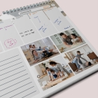 Calendrier photo mural semainier
