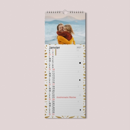Calendrier photo mural Cuisine