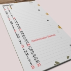Calendrier photo mural Cuisine