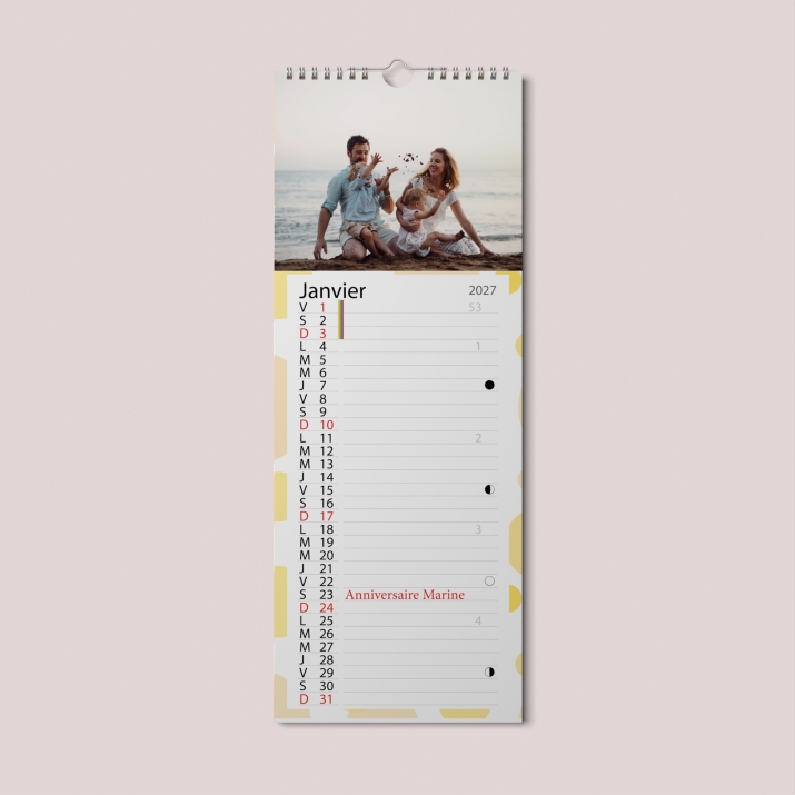 Calendrier photo mural Cuisine
