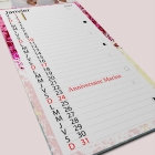 Calendrier photo mural Cuisine