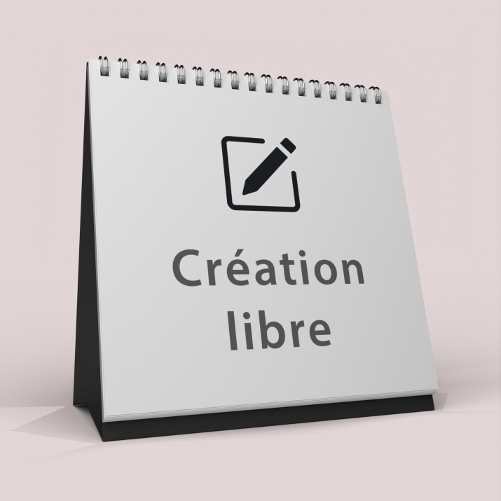 Calendrier LUXE CARRE de bureau