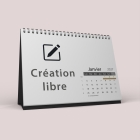Calendrier LUXE PANO de bureau