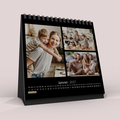 Calendrier LUXE CARRE de bureau