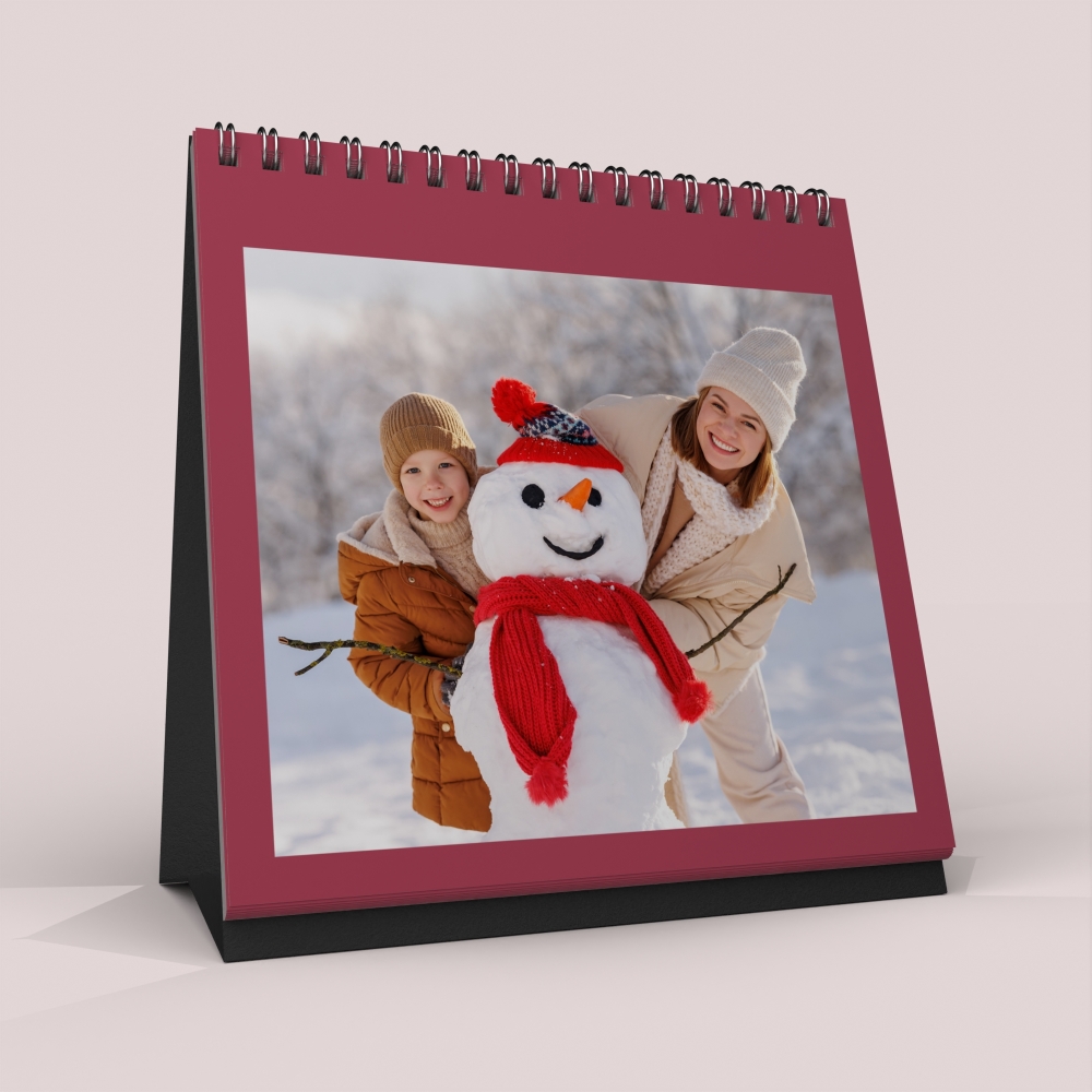 Calendrier LUXE CARRE de bureau