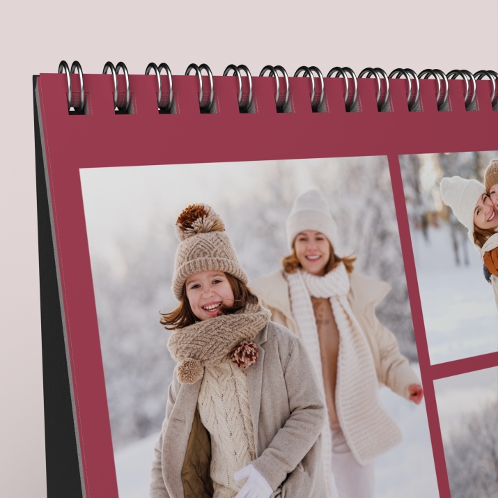 Calendrier LUXE CARRE de bureau