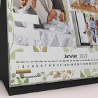 Calendrier LUXE CARRE de bureau