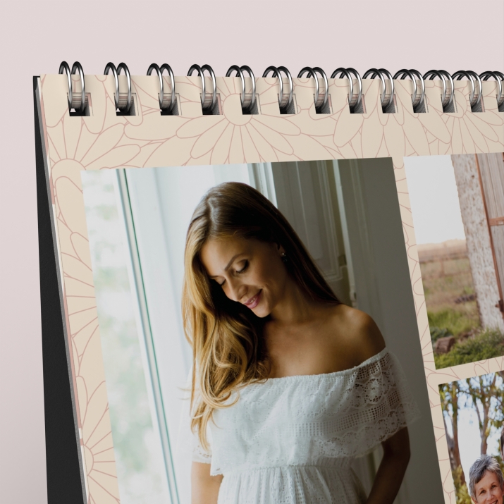Calendrier LUXE CARRE de bureau