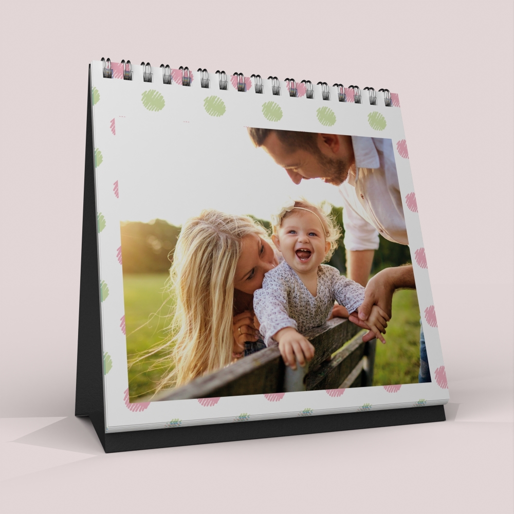 Calendrier LUXE CARRE de bureau