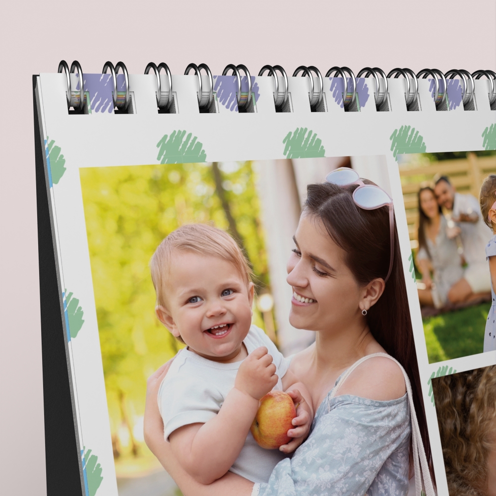 Calendrier LUXE CARRE de bureau