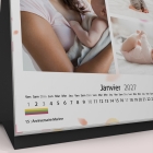 Calendrier LUXE CARRE de bureau