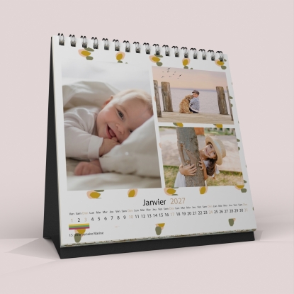Calendrier LUXE CARRE de bureau