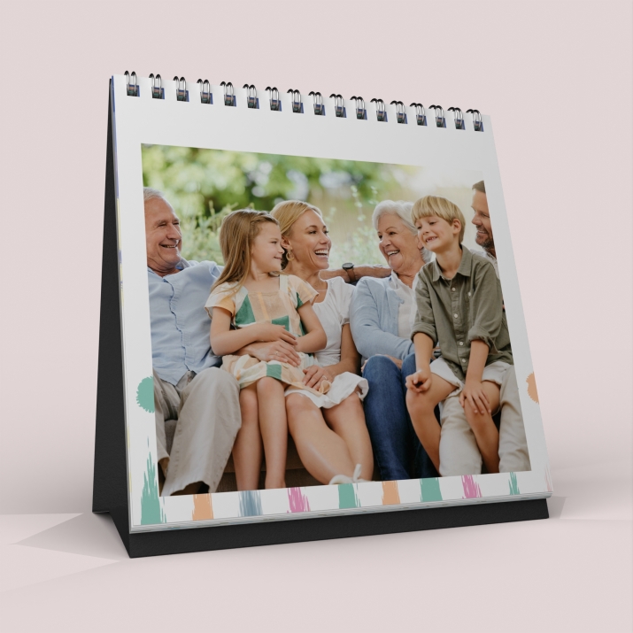Calendrier LUXE CARRE de bureau