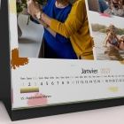 Calendrier LUXE CARRE de bureau
