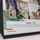 Calendrier LUXE CARRE de bureau