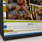 Calendrier LUXE CARRE de bureau