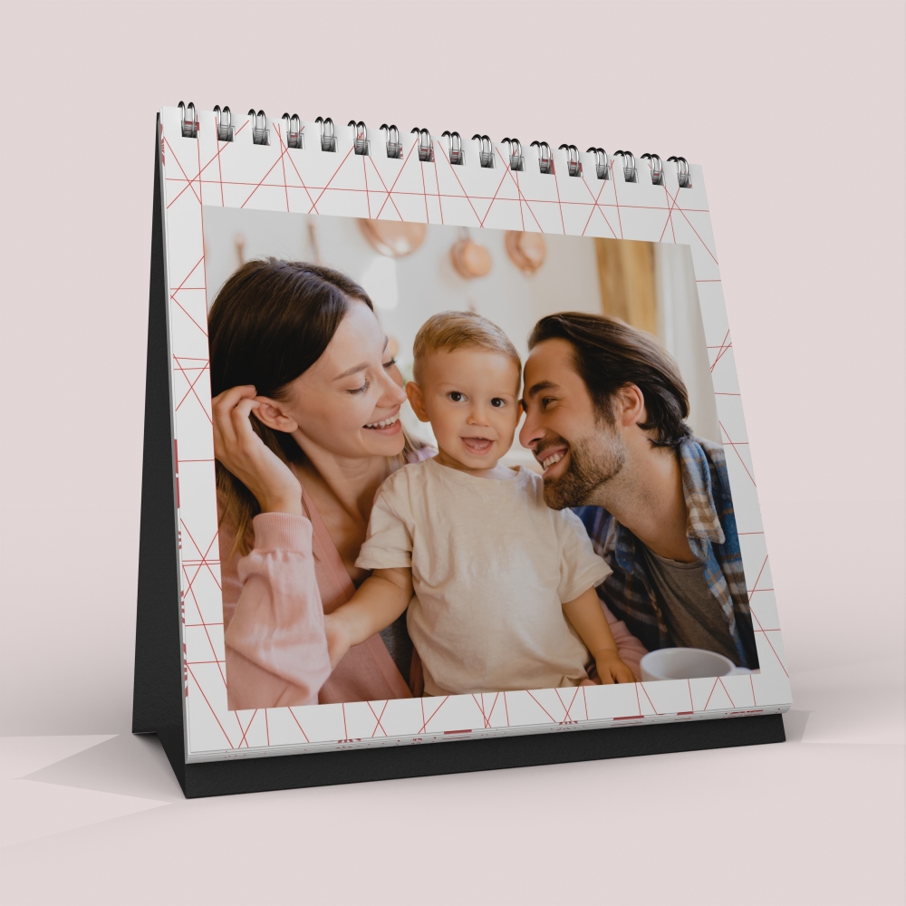 Calendrier LUXE CARRE de bureau