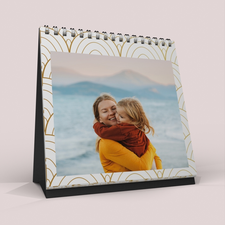 Calendrier LUXE CARRE de bureau