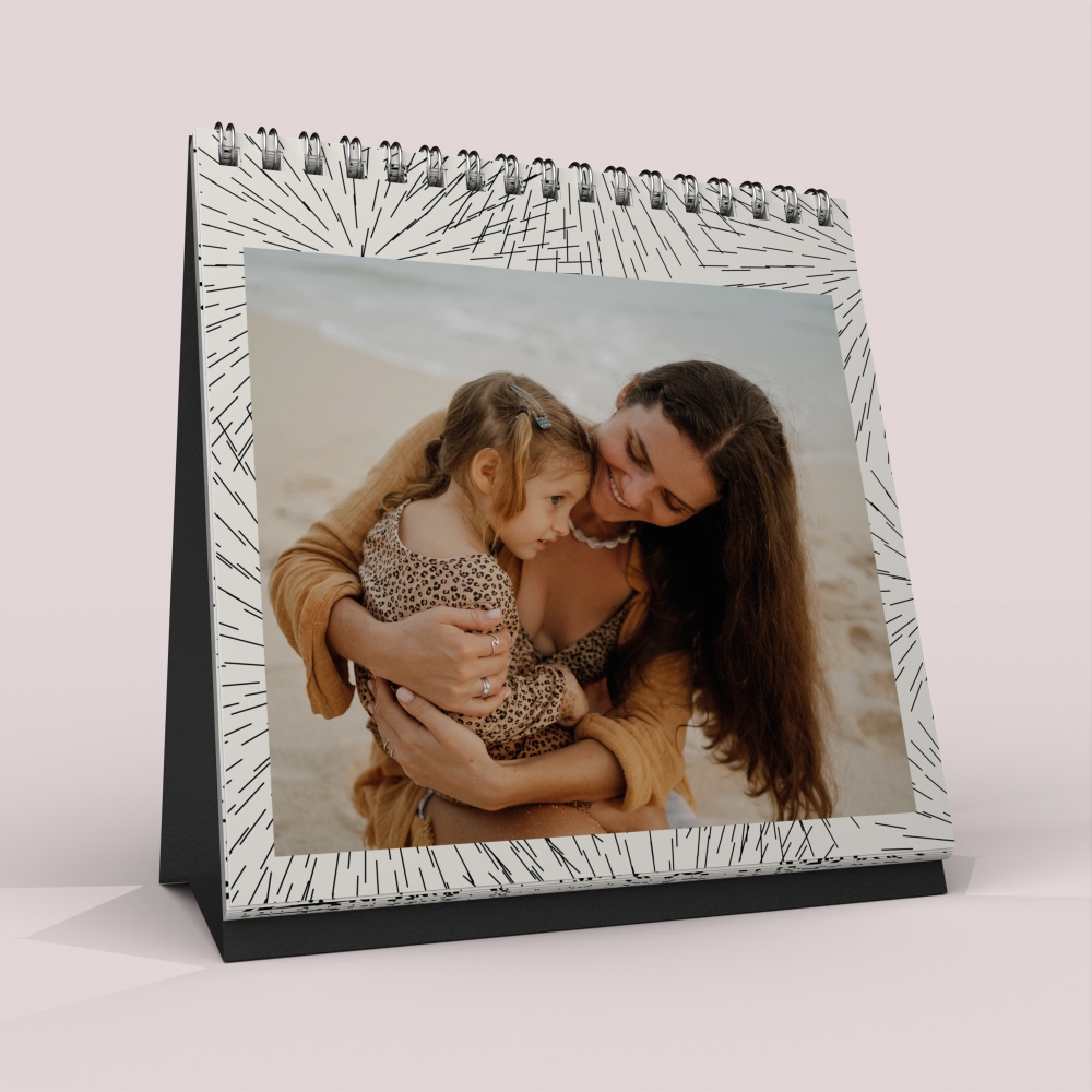 Calendrier LUXE CARRE de bureau