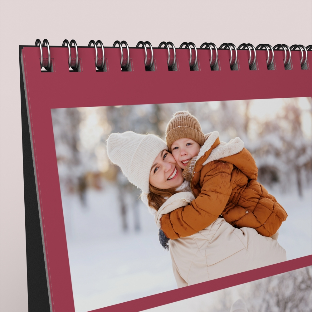 Calendrier LUXE PANO de bureau