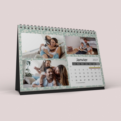 Calendrier LUXE PANO de bureau
