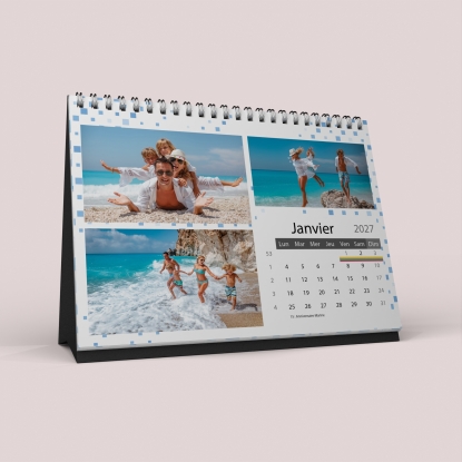 Calendrier LUXE PANO de bureau
