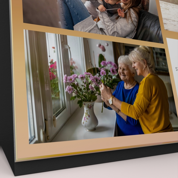 Calendrier LUXE PANO de bureau