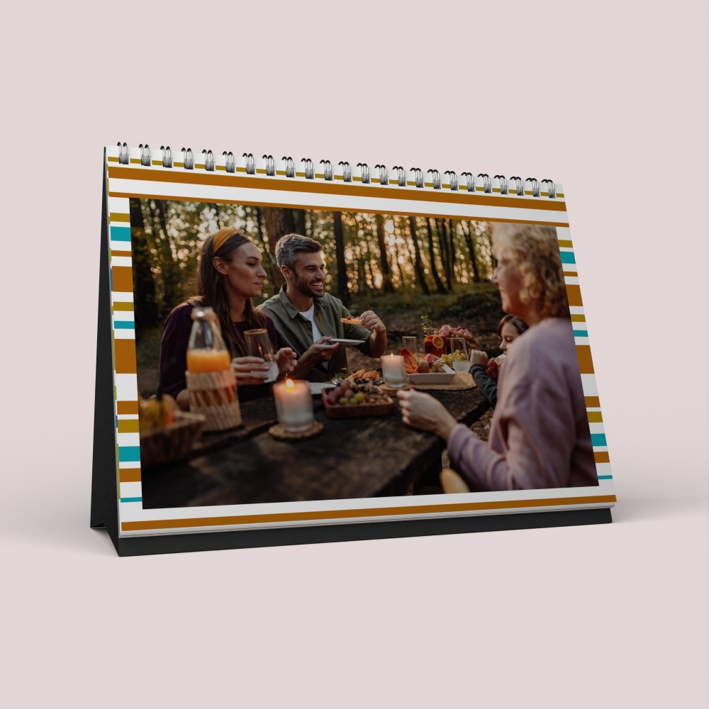 Calendrier LUXE PANO de bureau