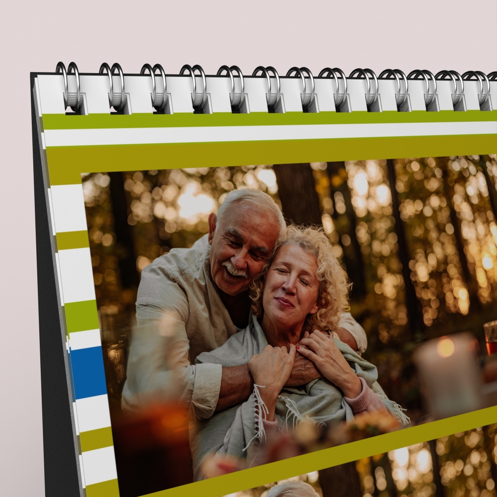Calendrier LUXE PANO de bureau