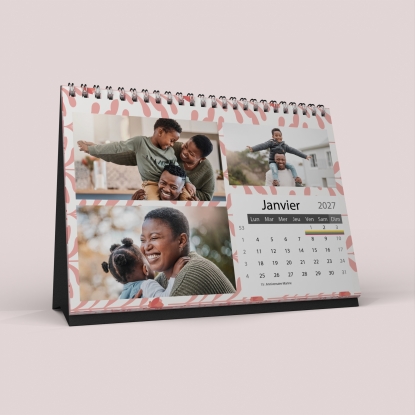 Calendrier LUXE PANO de bureau