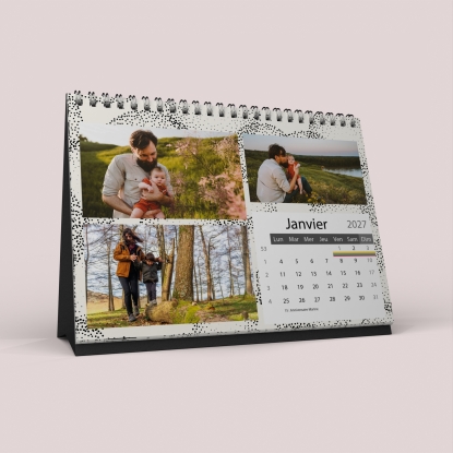 Calendrier LUXE PANO de bureau