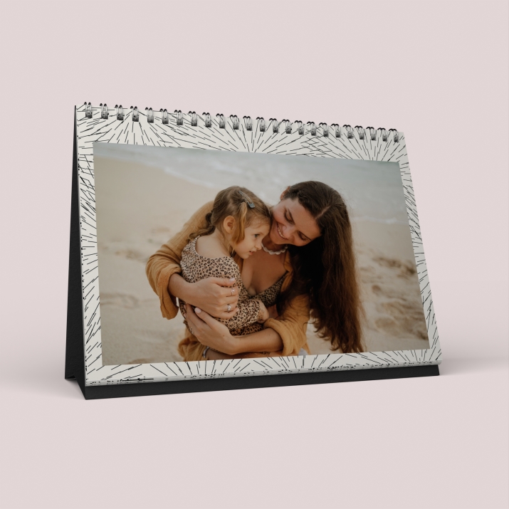 Calendrier LUXE PANO de bureau