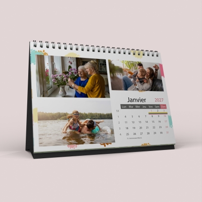 Calendrier LUXE PANO de bureau