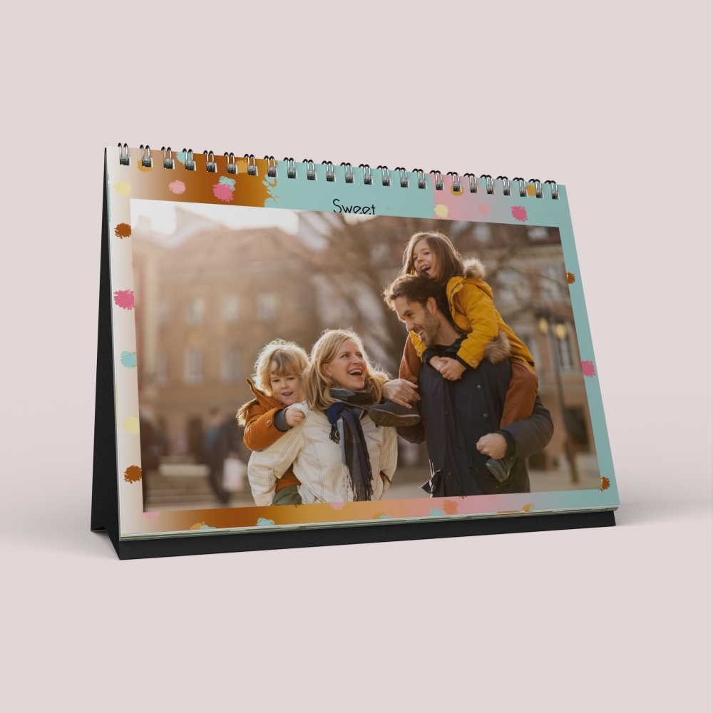 Calendrier LUXE PANO de bureau