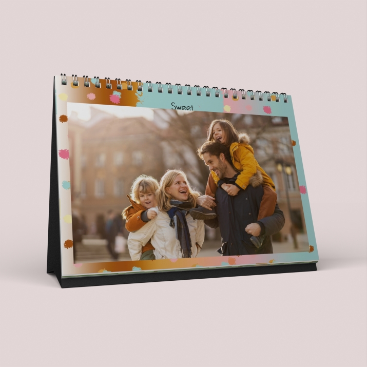 Calendrier LUXE PANO de bureau
