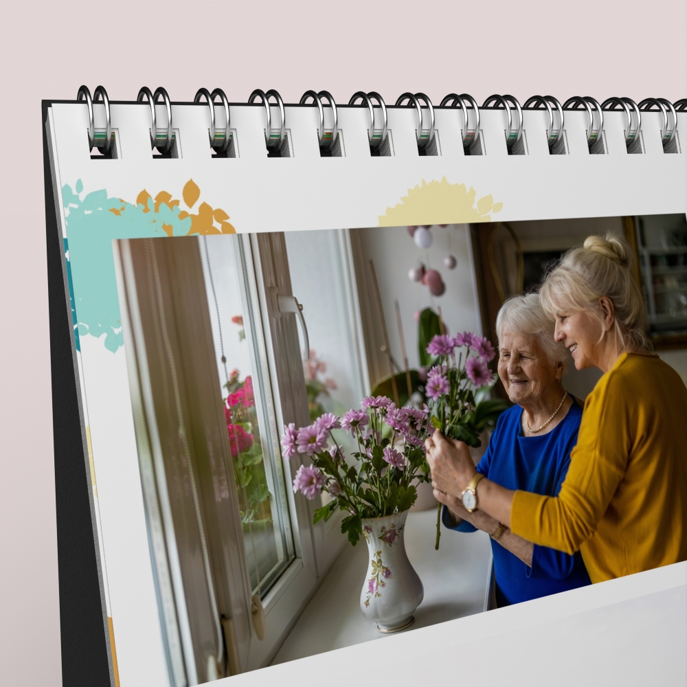 Calendrier LUXE PANO de bureau